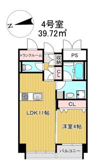 PAXレジデンスの間取り画像