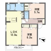 コンフォート B棟の間取り画像