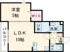 ジーメゾン福生熊川の間取り画像