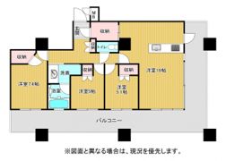JONAI TOWERの間取り画像