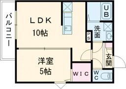 ジーメゾン福生熊川の間取り画像