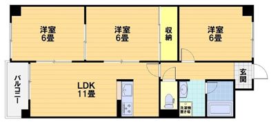 エルフィン井上の間取り画像