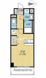 スカイメゾン新町(スカイメゾンシンマチ)の間取り画像
