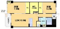 シャルレ4番館の間取り画像