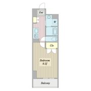 STUDIO KANAREBASHIの間取り画像