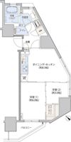 レジディア文京小石川Ⅱの間取り画像