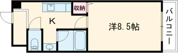 ハイツリリアンの間取り画像