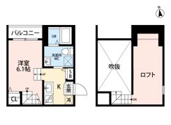 NYスタイルズ二日市の間取り画像