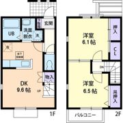 フラワーヒルズ Aの間取り画像