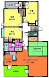 ウッドパークDの間取り画像