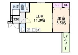 フジパレスSAKURAの間取り画像
