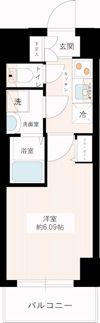 MAXIV八王子DUE（マキシヴ八王子デュエ）の間取り画像
