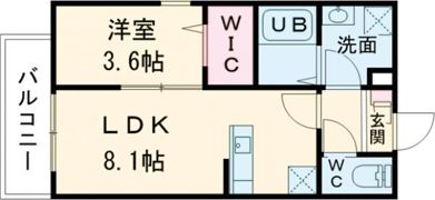 ジーメゾン福生東町の間取り画像