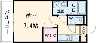 ジーメゾン福生東町の間取り画像