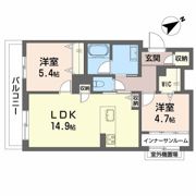 レフィアント岡崎の間取り画像