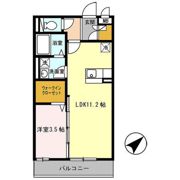 リヴェール文珠橋の間取り画像