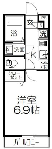 SoleiL．Ⅲの間取り画像
