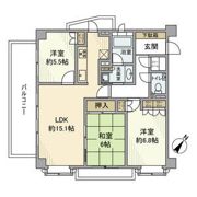 アールブラン久が原の間取り画像