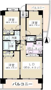 ジーオー桜庵の間取り画像