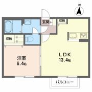 クラヴィエントの間取り画像