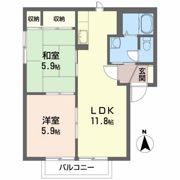 サンガーデン幸町 Cの間取り画像