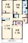 ソレーユ学園台の間取り画像