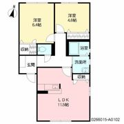 フォーレスヤマグチ A棟の間取り画像