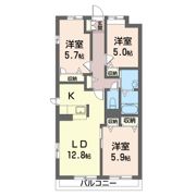 ミューゼの間取り画像