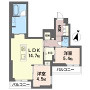 メゾン・グランドソレーユの間取り画像