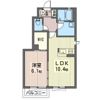 ビューフォレストAの間取り画像
