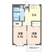 コーポ英知の間取り画像
