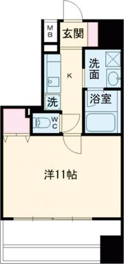 レジディア久屋大通の間取り画像