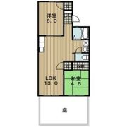 シャトル緑ヶ丘Iの間取り画像