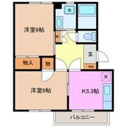 コーポラスアメニティⅠの間取り画像