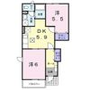 サンパティークⅡの間取り画像