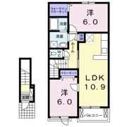 フェルネスⅠの間取り画像