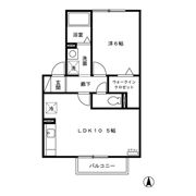 レピィナード Ⅱの間取り画像