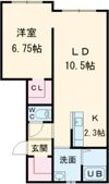K’s4の間取り画像
