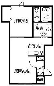 RENⅠの間取り画像