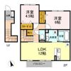 ジュエールⅡの間取り画像