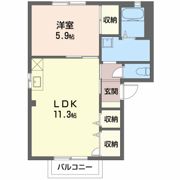 フォーレス№1の間取り画像