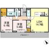 ルミエール Bの間取り画像