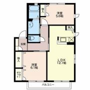 カジュアルスクエアⅡ号館の間取り画像