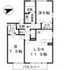 セジュール砥堀 B棟の間取り画像