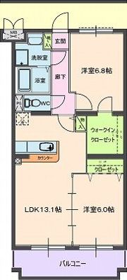 タンドレスの間取り画像