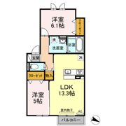 グレイシアの間取り画像