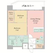 セレニテ梅田北グランデの間取り画像