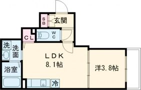 エクラス野崎の間取り画像