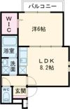フジパレス住道Ⅱ番館の間取り画像