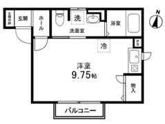 メゾンフルールの間取り画像